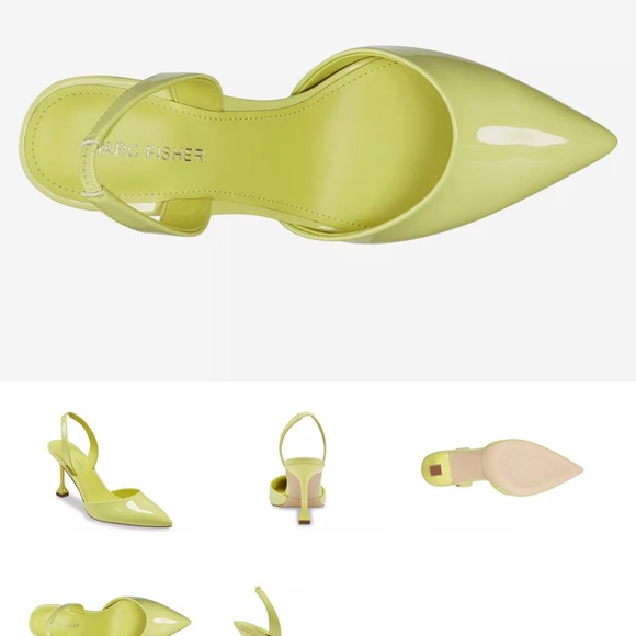 Marc Fisher Hadya Slingback Heels - Picture 3 of 3